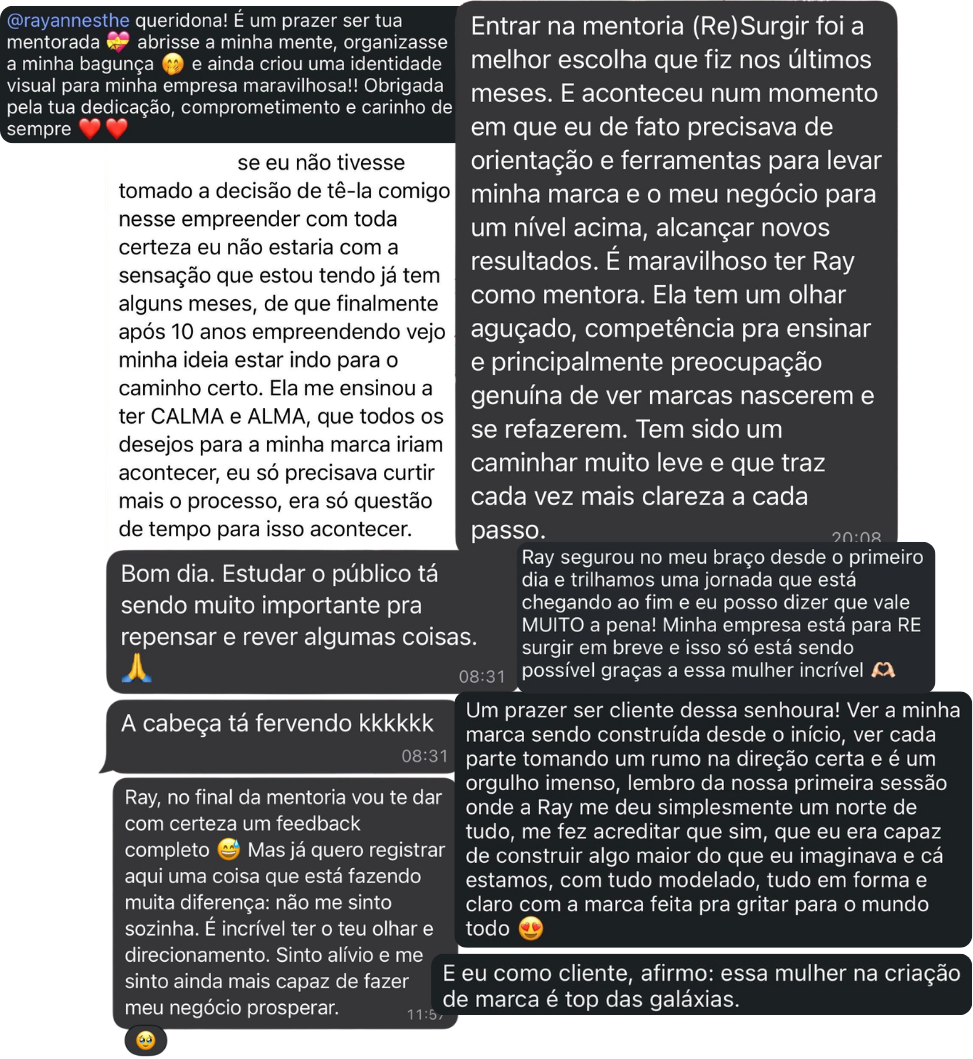 Depoimentos das SenhoUras
